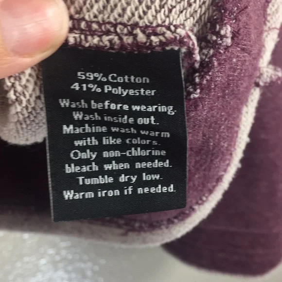 Rock & Republic Maroon Sweater in XL - Picture 6 of 6